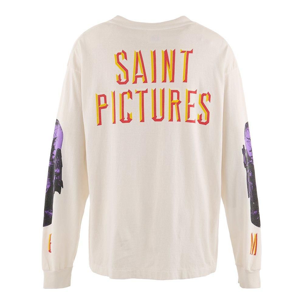 SAINT MXXXXXX | LS TEE SAINT PICTURES / WHITE