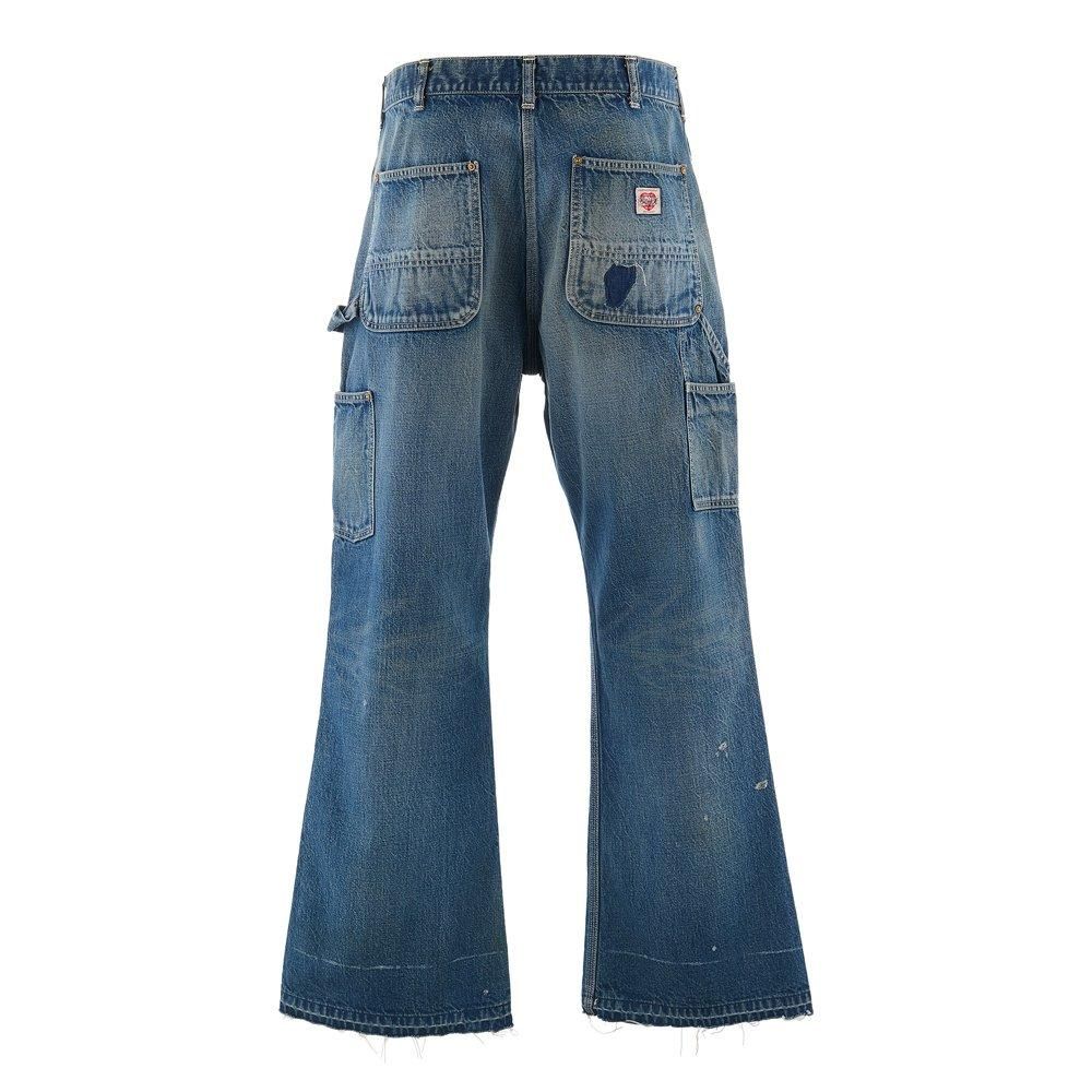 SAINT MXXXXXX | DOUBLE KNEE DENIM / BLUE