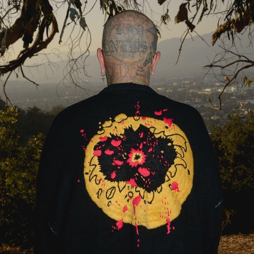 SAINT MXXXXXX | CP_CREW NECK KINT SMILE / BLACK