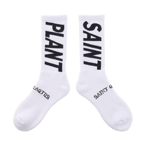 SAINT MXXXXXX | CP_SOCKS SNT PLANT / WHITE