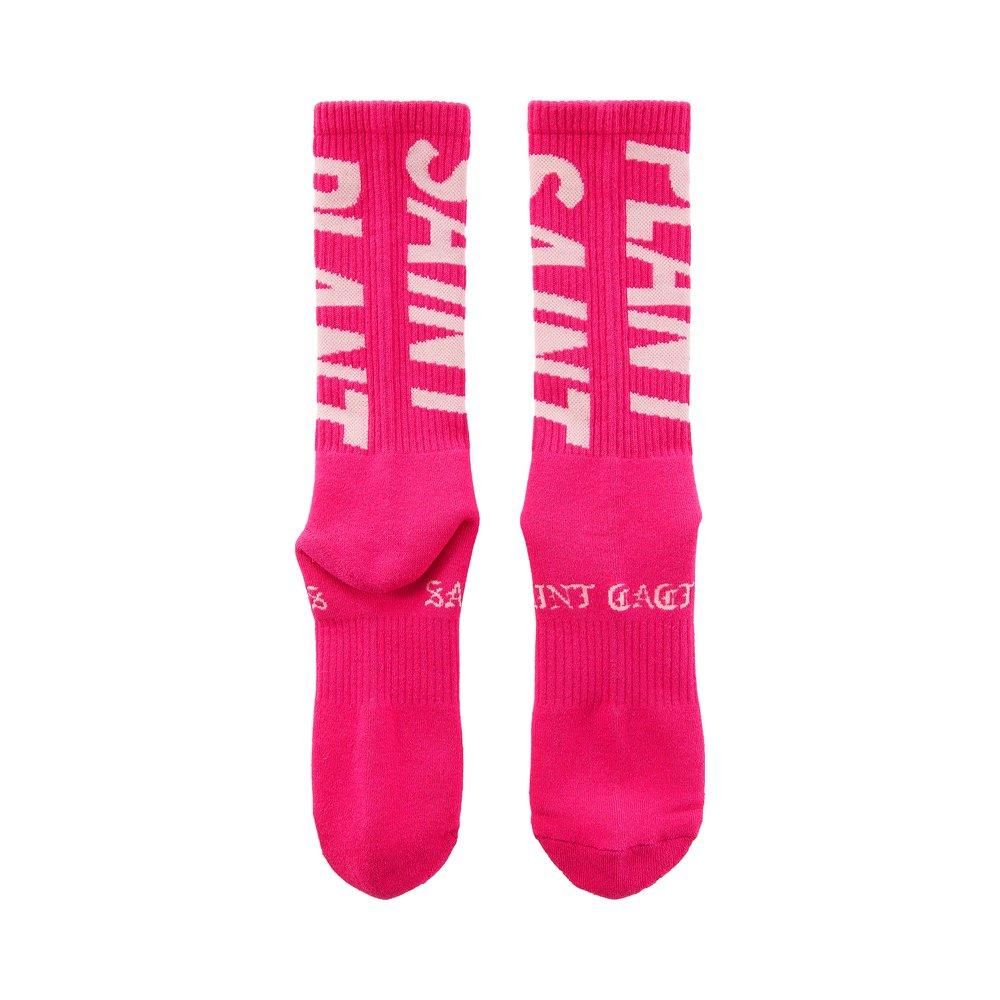 SAINT MXXXXXX | CP_SOCKS SNT PLANT / PINK