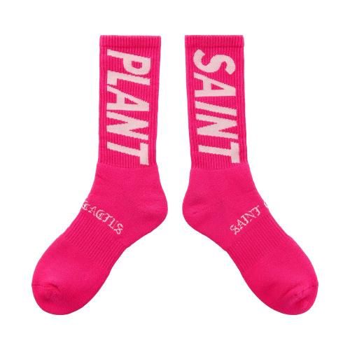 SAINT MXXXXXX | CP_SOCKS SNT PLANT / PINK