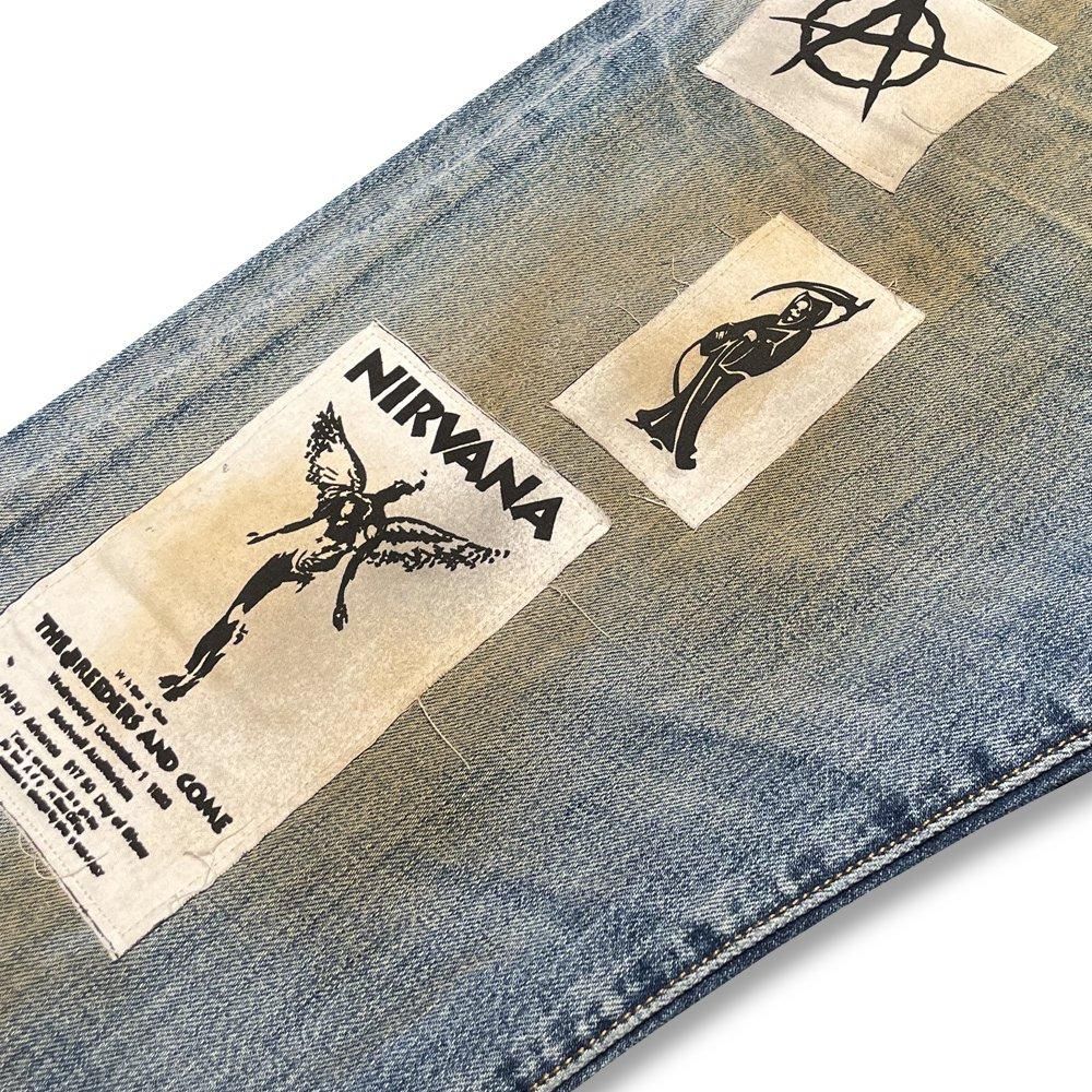 BLACK VINTAGE | DENIM 5O1 PATCHWORKING / INDIGO