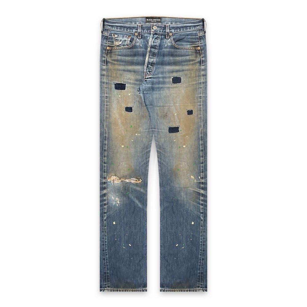 BLACK VINTAGE | DENIM 5O1 RE-WORKING / INDIGO