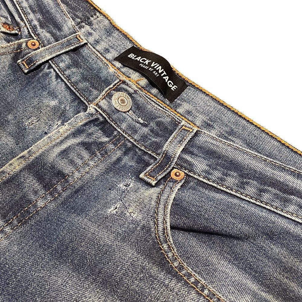 BLACK VINTAGE | DENIM 5O1 RE-WORKING / INDIGO