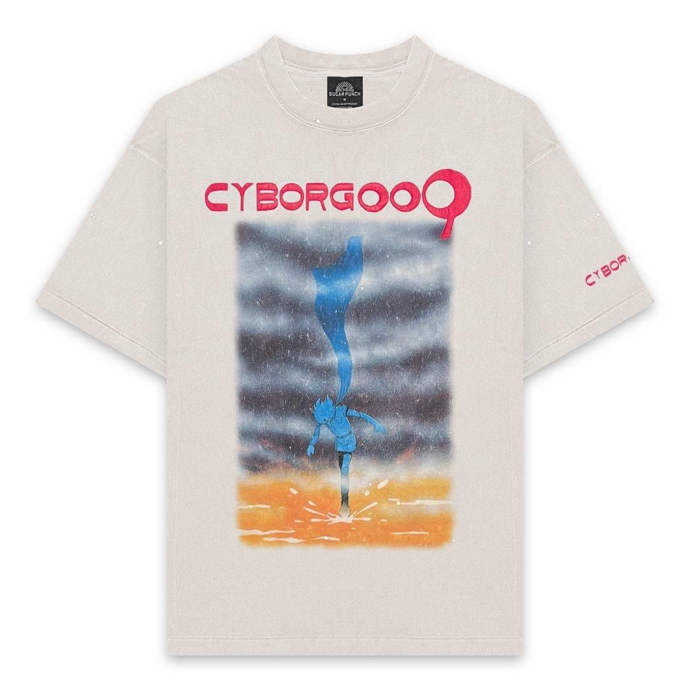 THE SUGAR PUNCH | CYBORG009 T-SHIRT (009) / WHITE