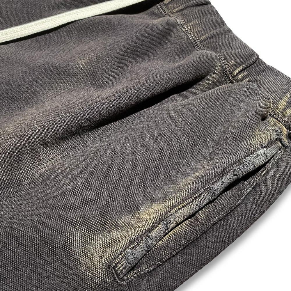 BLACK VINTAGE | SWEAT PANTS BURNER PROCESSING / BLACK