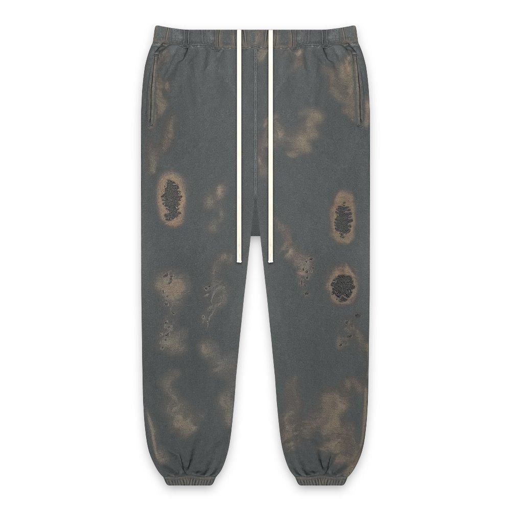 BLACK VINTAGE | SWEAT PANTS BURNER PROCESSING / SLATE