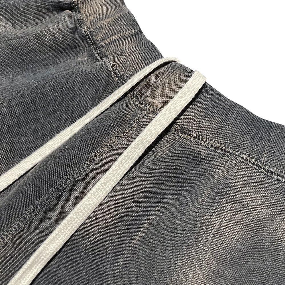 BLACK VINTAGE | SWEAT PANTS BURNER PROCESSING / SLATE