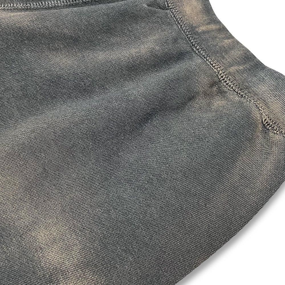 BLACK VINTAGE | SWEAT PANTS BURNER PROCESSING / SLATE