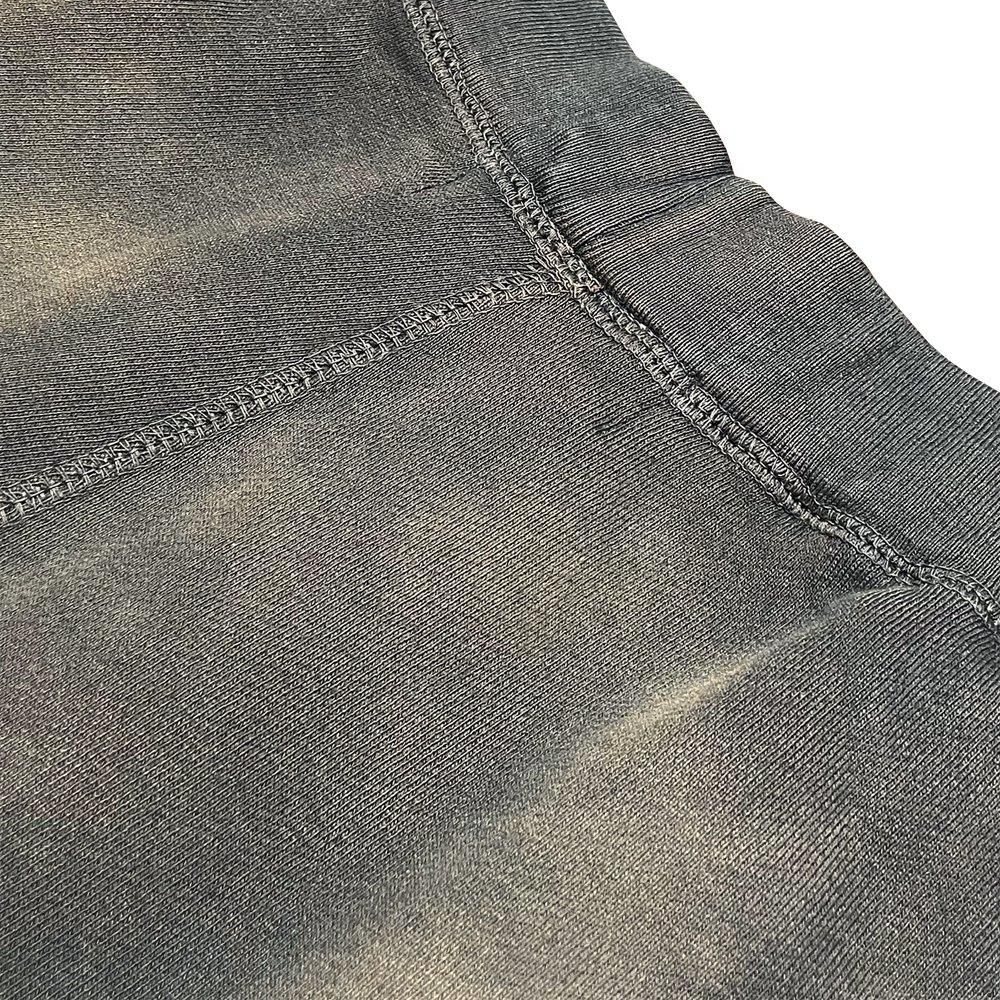 BLACK VINTAGE | SWEAT PANTS DUST PAINTING / SLATE