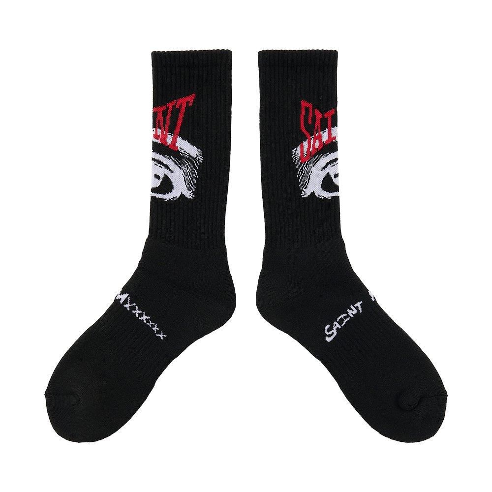 SAINT MXXXXXX | SOCKS EYE / BLACK
