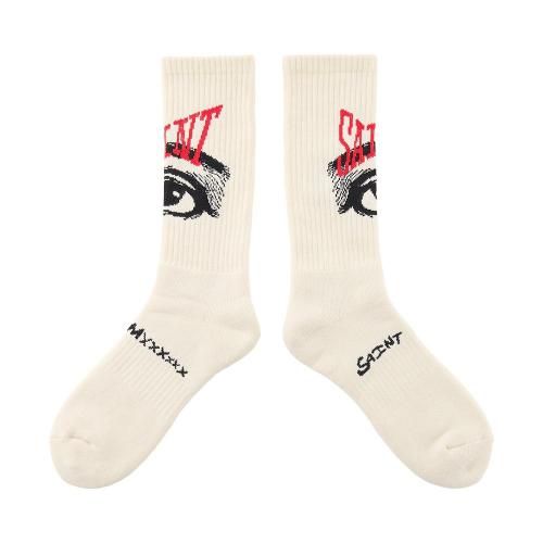 SAINT MXXXXXX | SOCKS EYE / ECRU