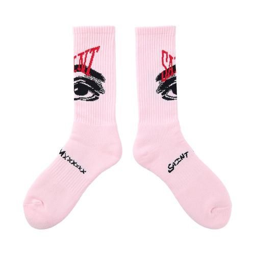 SAINT MXXXXXX | SOCKS EYE / PINK