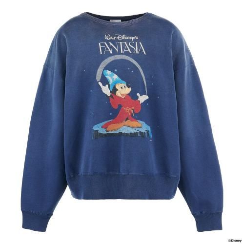 SAINT MXXXXXX | DNF_CREW NECK SWEAT SHIRT FANTASIA / NAVY