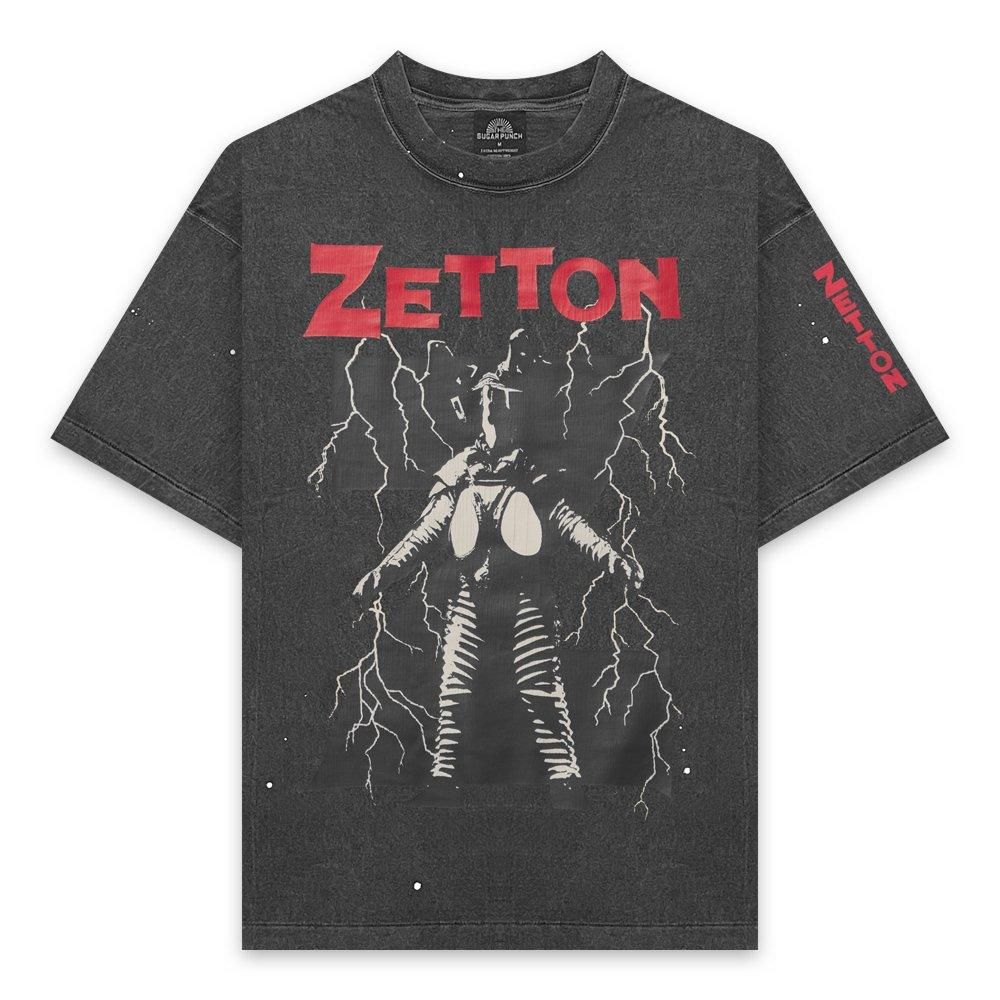 THE SUGAR PUNCH | ULTRAMAN T-SHIRT (ZETTON) / BLACK