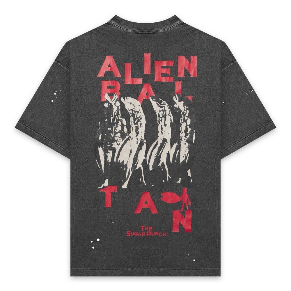 THE SUGAR PUNCH | ULTRAMAN T-SHIRT (ALIEN BALTAN) / BLACK