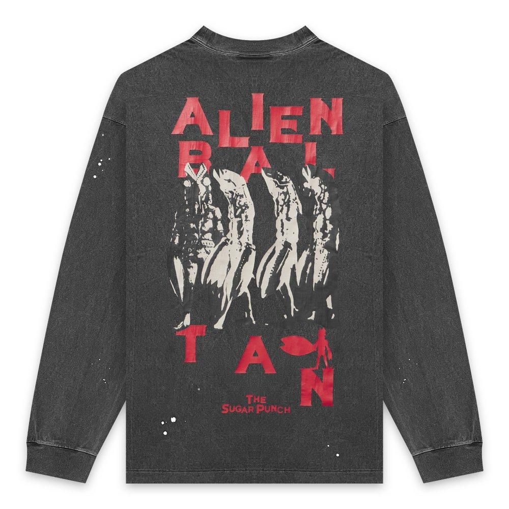 THE SUGAR PUNCH | ULTRAMAN LONGSLEEVE (ALIEN BALTAN) / BLACK