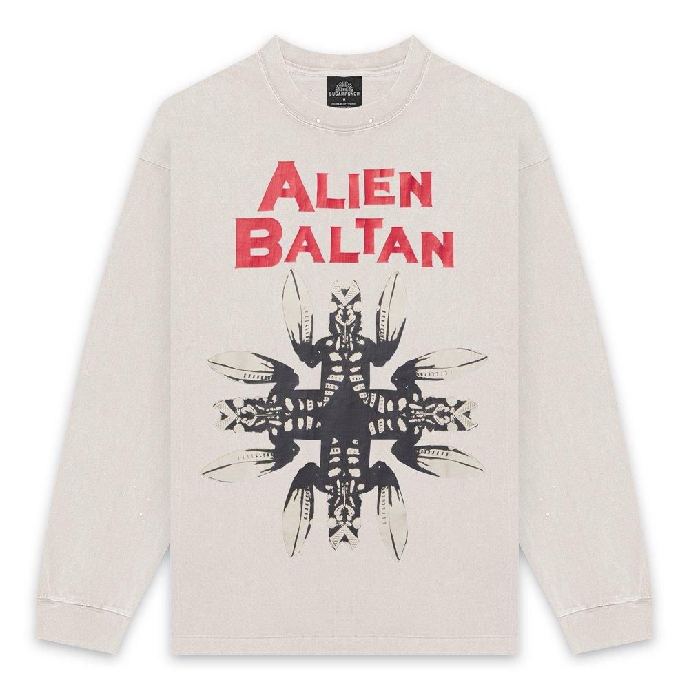 THE SUGAR PUNCH | ULTRAMAN LONGSLEEVE (ALIEN BALTAN) / WHITE