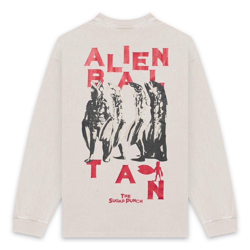 THE SUGAR PUNCH | ULTRAMAN LONGSLEEVE (ALIEN BALTAN) / WHITE