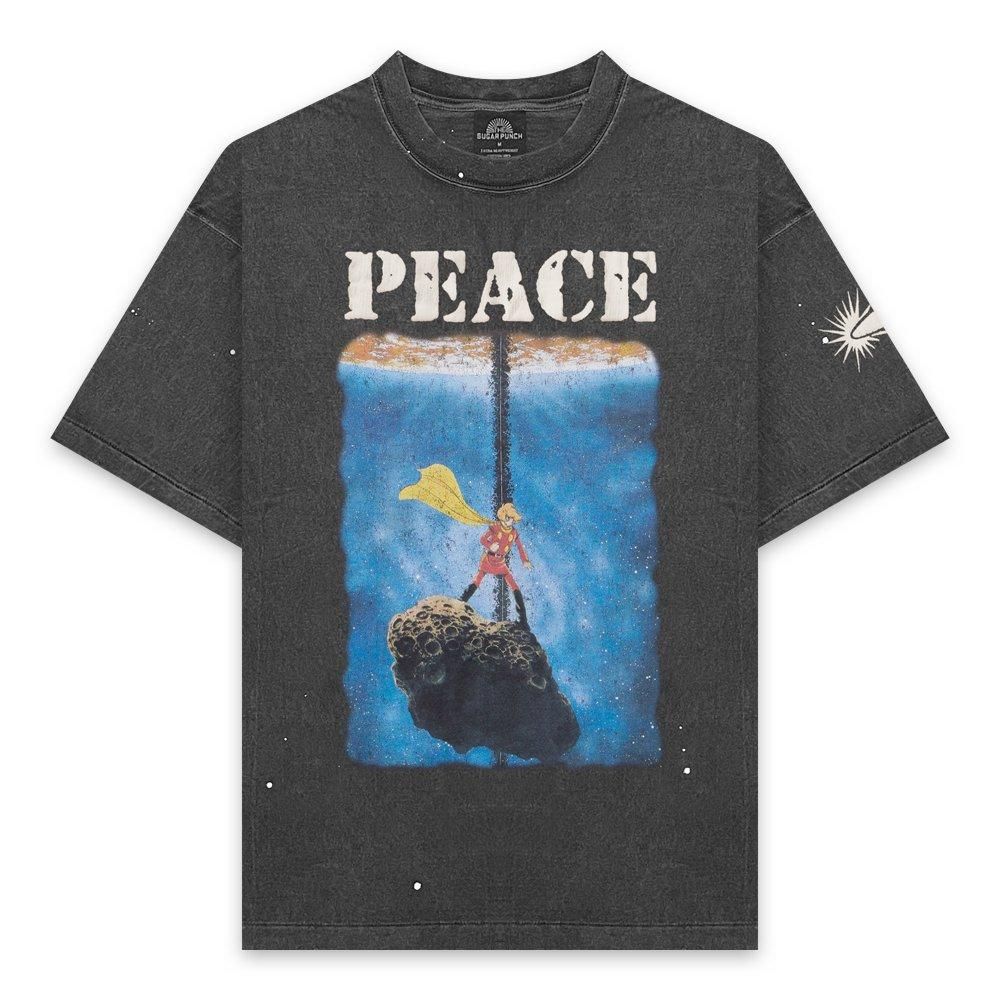 THE SUGAR PUNCH | CYBORG009 T-SHIRT (PEACE) / BLACK