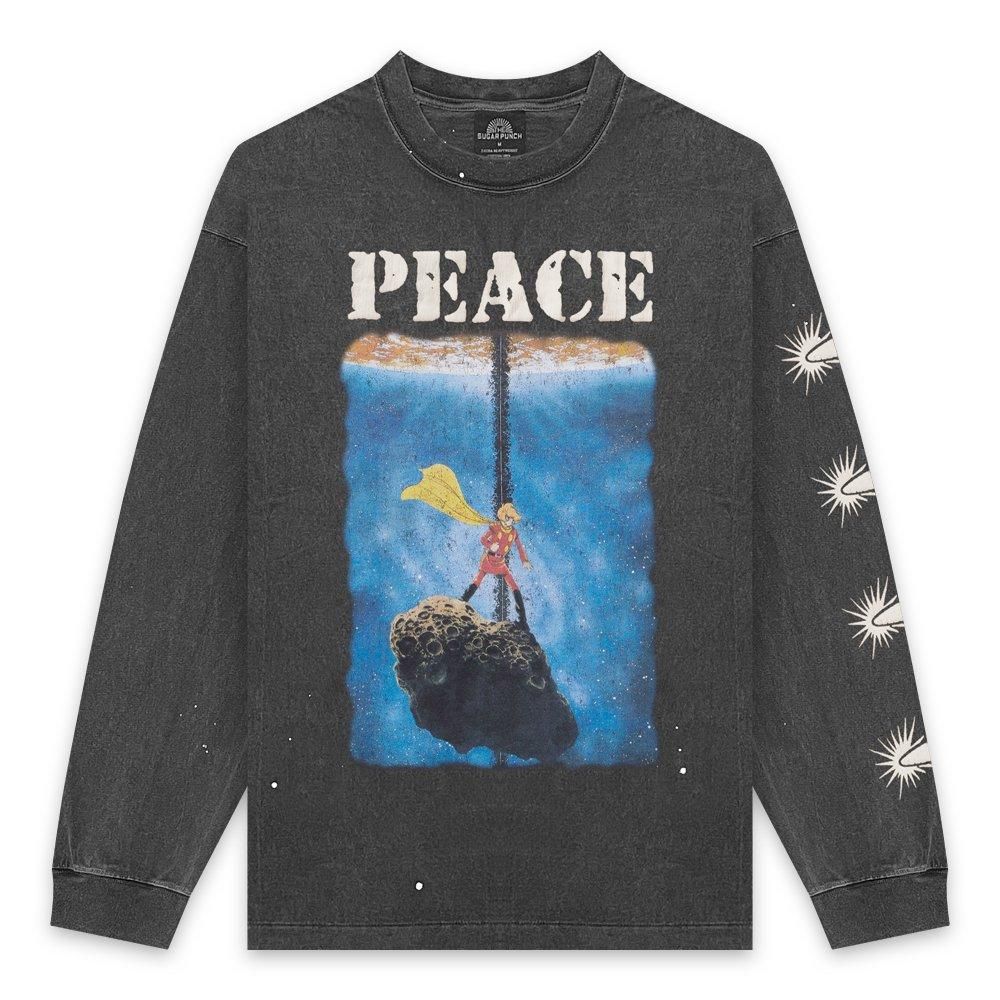 THE SUGAR PUNCH | CYBORG009 LONGSLEEVE (PEACE) / BLACK