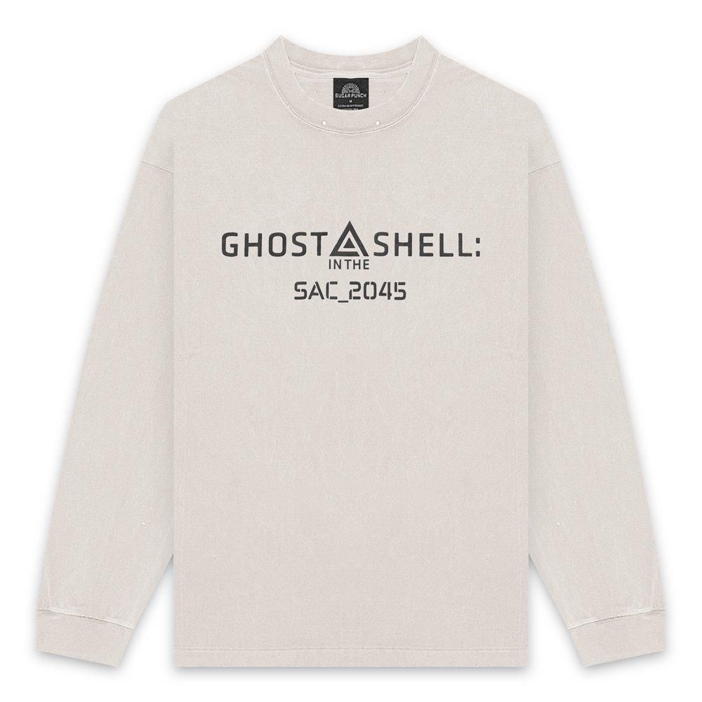THE SUGAR PUNCH | ̵ưSAC_2045 LONGSLEEVE (LOGO) / WHITE