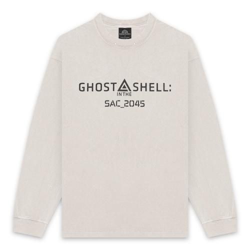 THE SUGAR PUNCH | ̵ưSAC_2045 LONGSLEEVE (LOGO) / WHITE