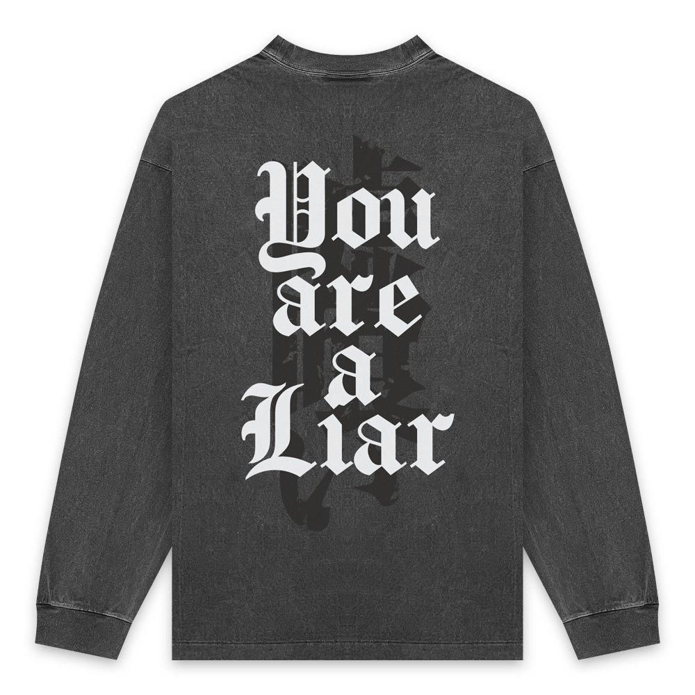 THE SUGAR PUNCH | USOGUI L/S T-SHIRT / BLACK