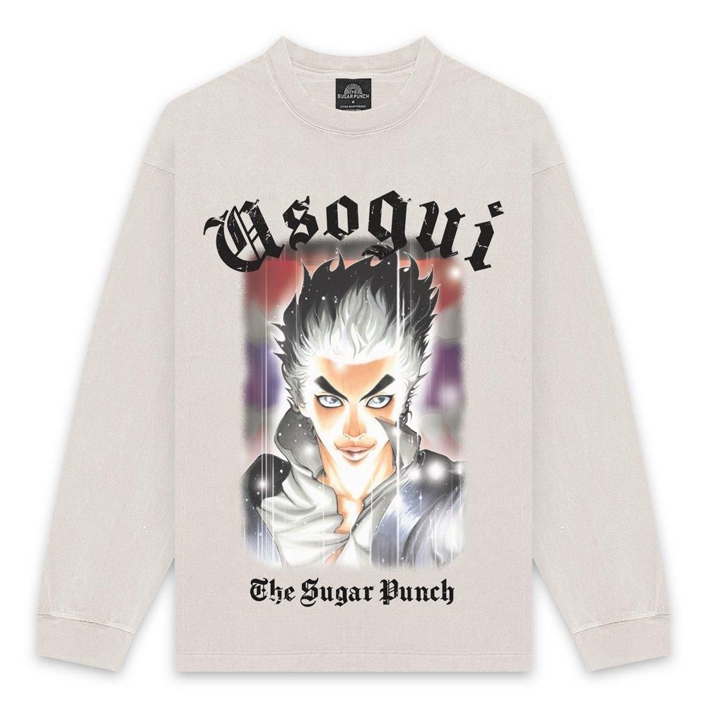 THE SUGAR PUNCH | USOGUI L/S T-SHIRT / WHITE