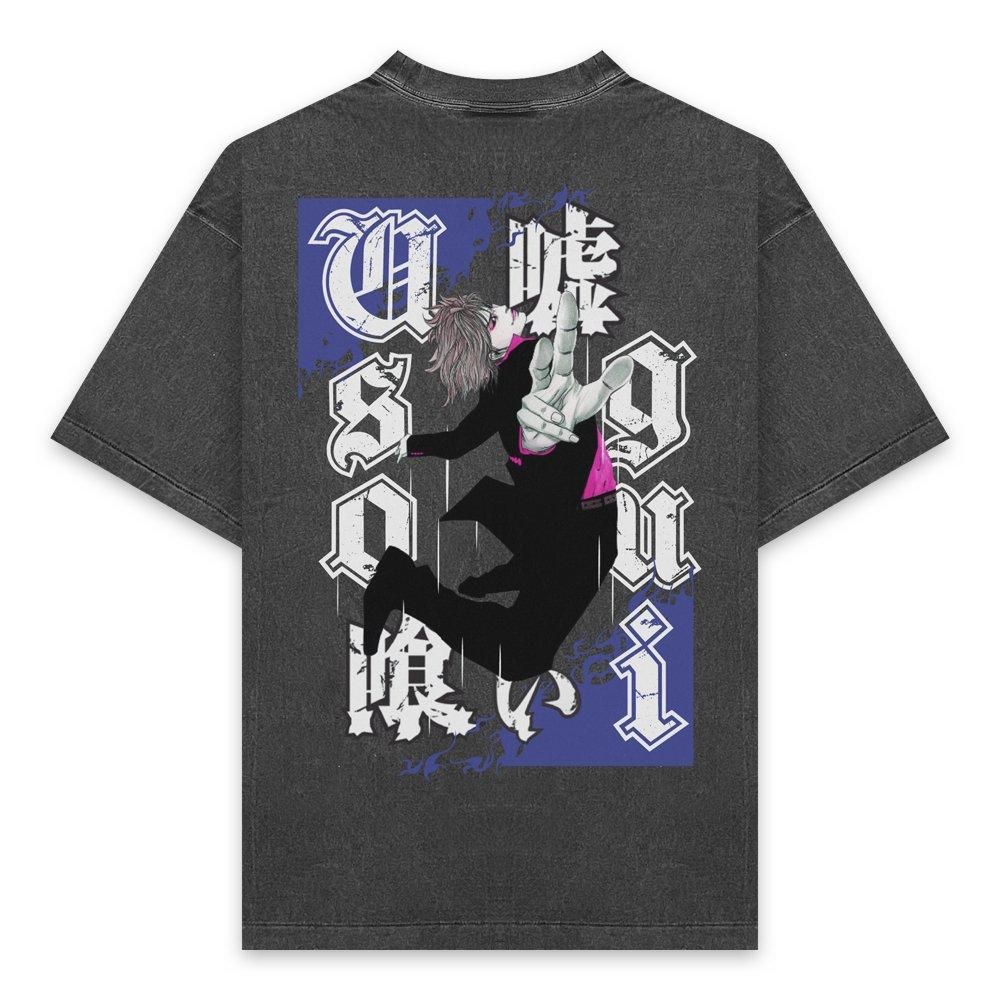 THE SUGAR PUNCH | USOGUI S/S T-SHIRT / BLACK