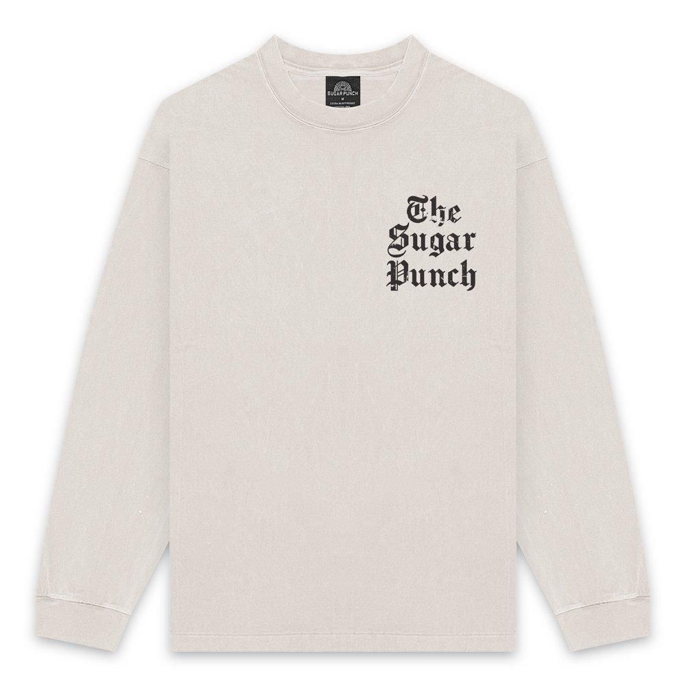 THE SUGAR PUNCH | USOGUI L/S T-SHIRT / WHITE