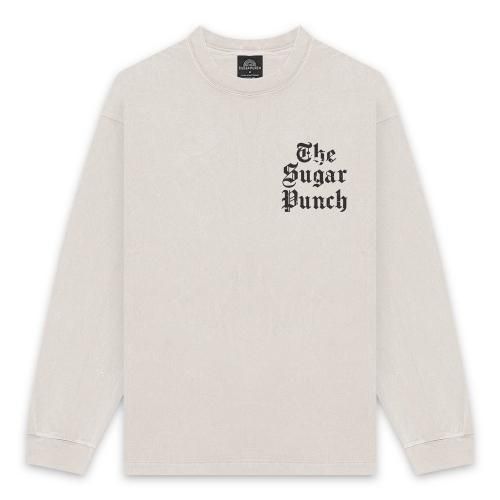 THE SUGAR PUNCH | USOGUI L/S T-SHIRT / WHITE