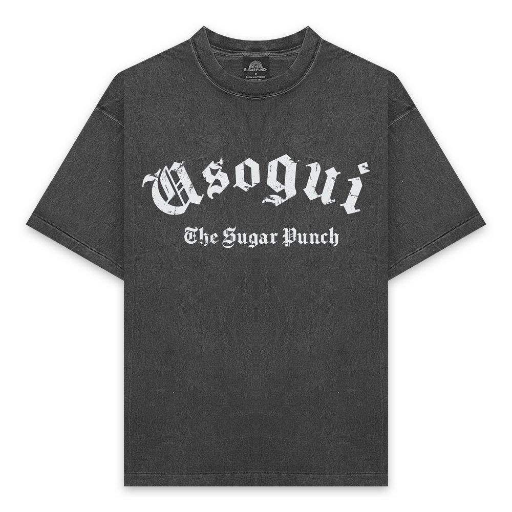 THE SUGAR PUNCH | USOGUI S/S T-SHIRT / BLACK