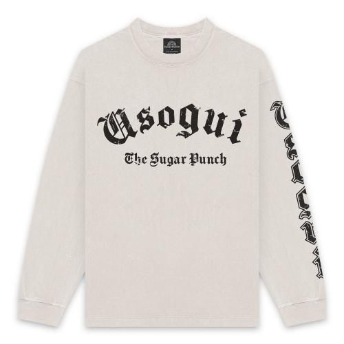 THE SUGAR PUNCH | USOGUI L/S T-SHIRT / WHITE