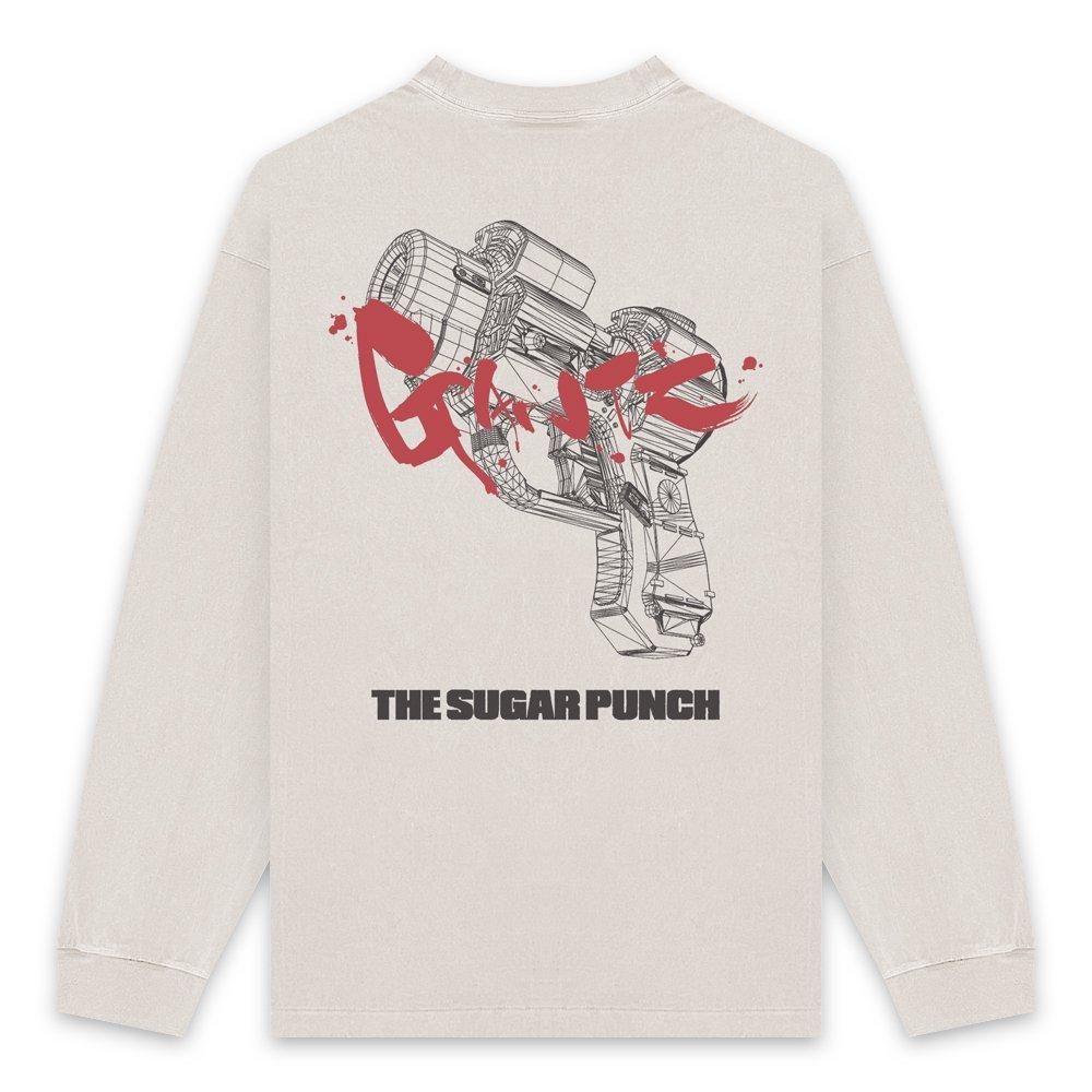 THE SUGAR PUNCH | GANTZ L/S T-SHIRT / WHITE