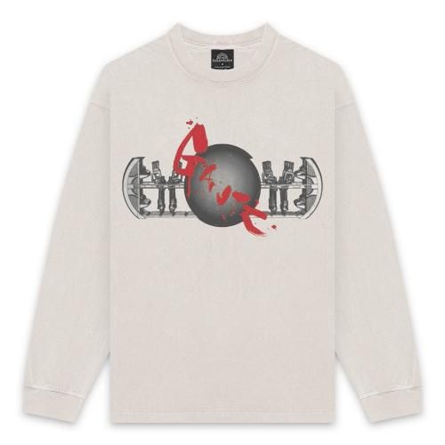 THE SUGAR PUNCH | GANTZ L/S T-SHIRT / WHITE