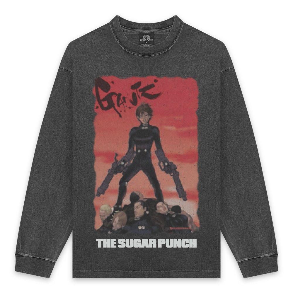 THE SUGAR PUNCH | GANTZ L/S T-SHIRT / BLACK