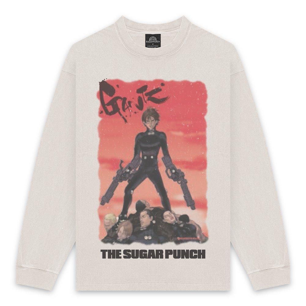 THE SUGAR PUNCH | GANTZ L/S T-SHIRT / WHITE