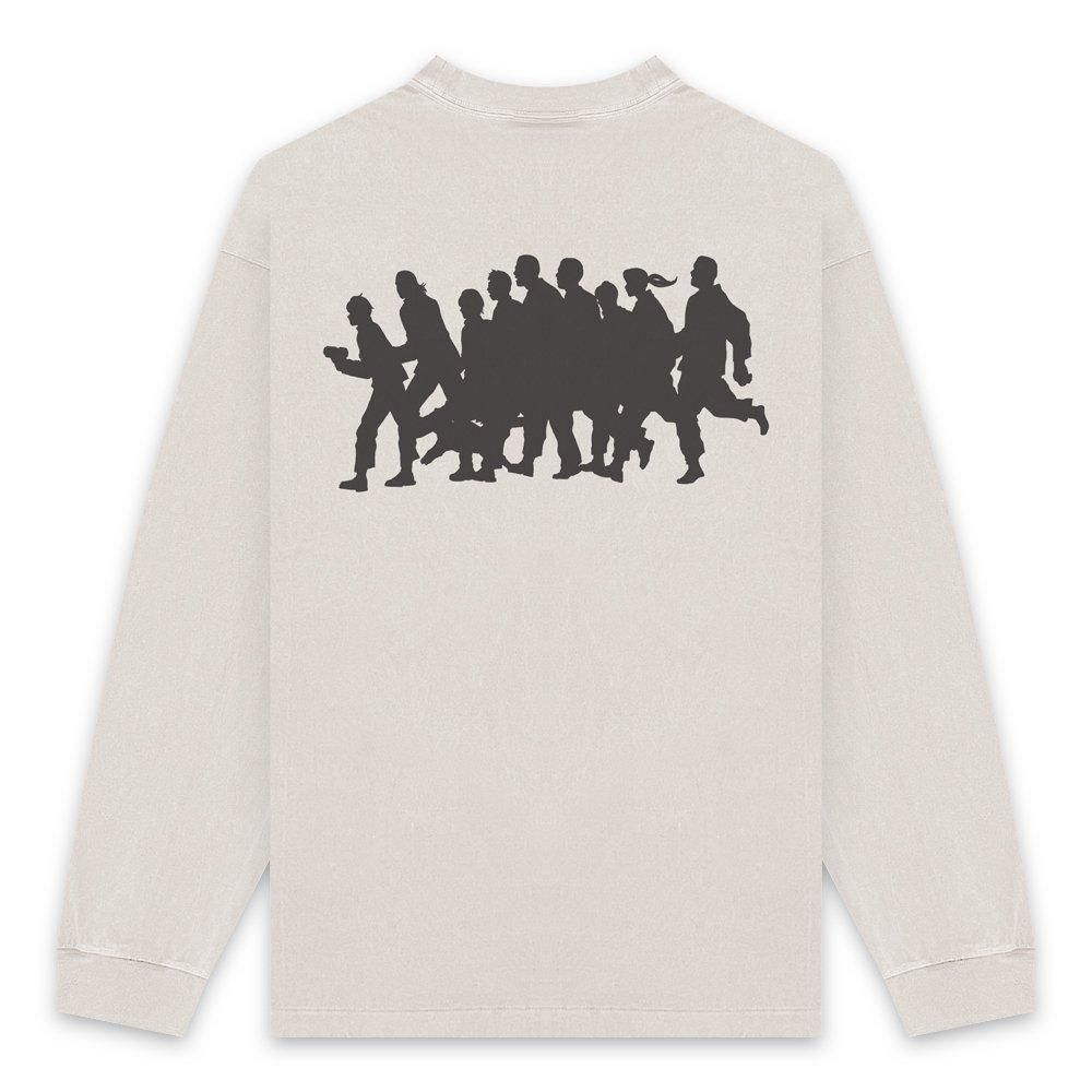 THE SUGAR PUNCH | GANTZ L/S T-SHIRT / WHITE
