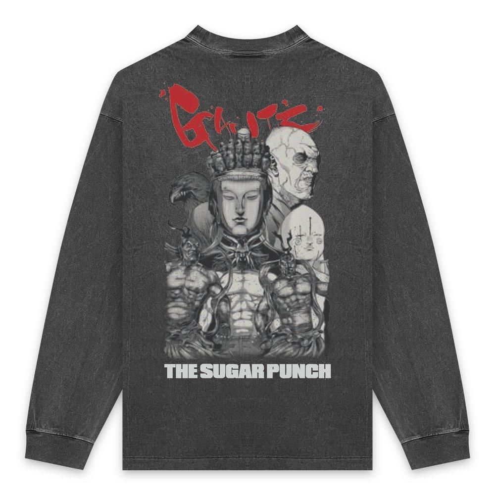 THE SUGAR PUNCH | GANTZ L/S T-SHIRT / BLACK