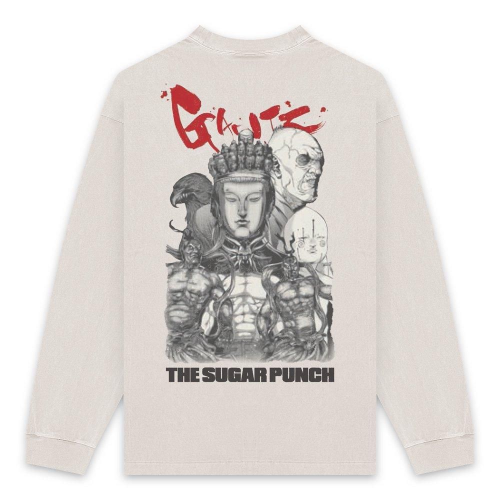 THE SUGAR PUNCH | GANTZ L/S T-SHIRT / WHITE