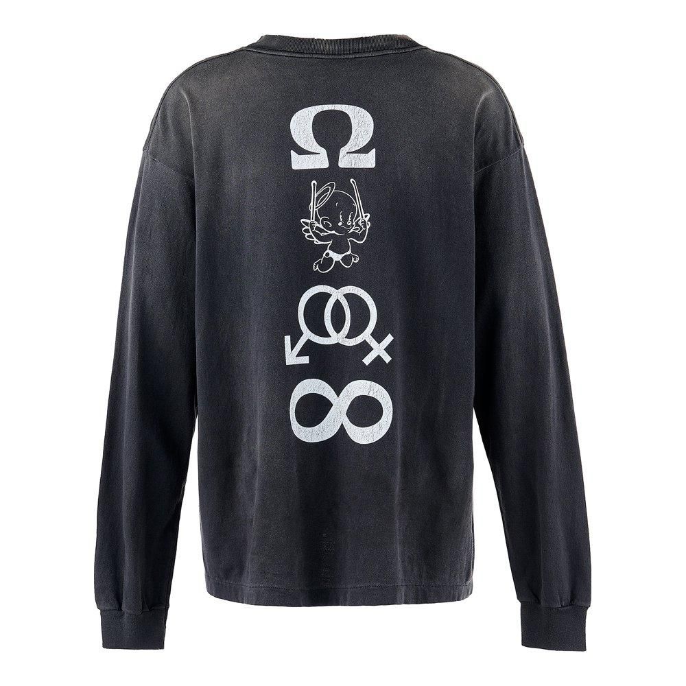 SAINT MXXXXXX | LS TEE CANDLE / BLACK