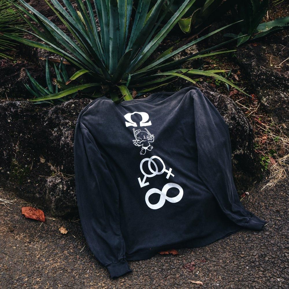 SAINT MXXXXXX | LS TEE CANDLE / BLACK