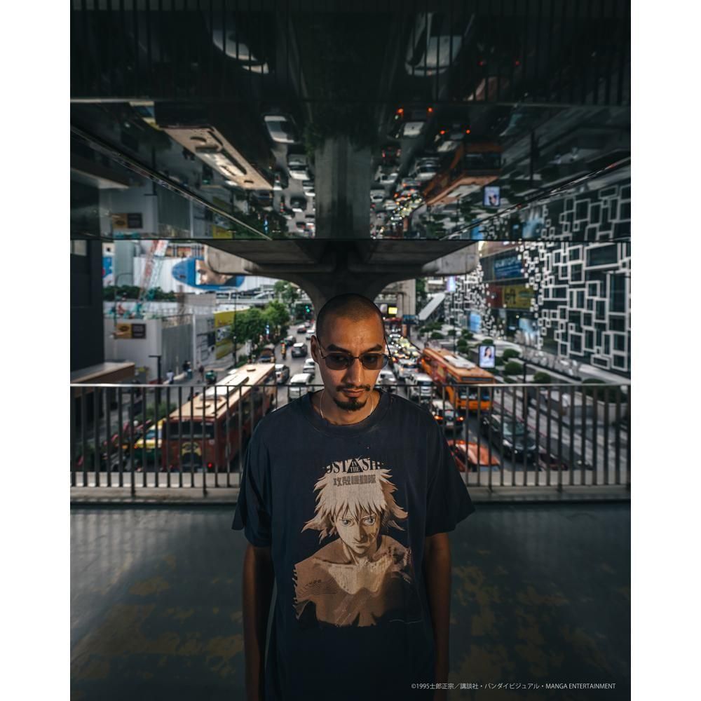SAINT MXXXXXX | GS_SS TEE GHOST IN THE SHELL / NAVY