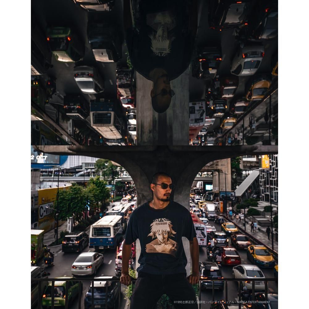 SAINT MXXXXXX | GS_SS TEE GHOST IN THE SHELL / NAVY
