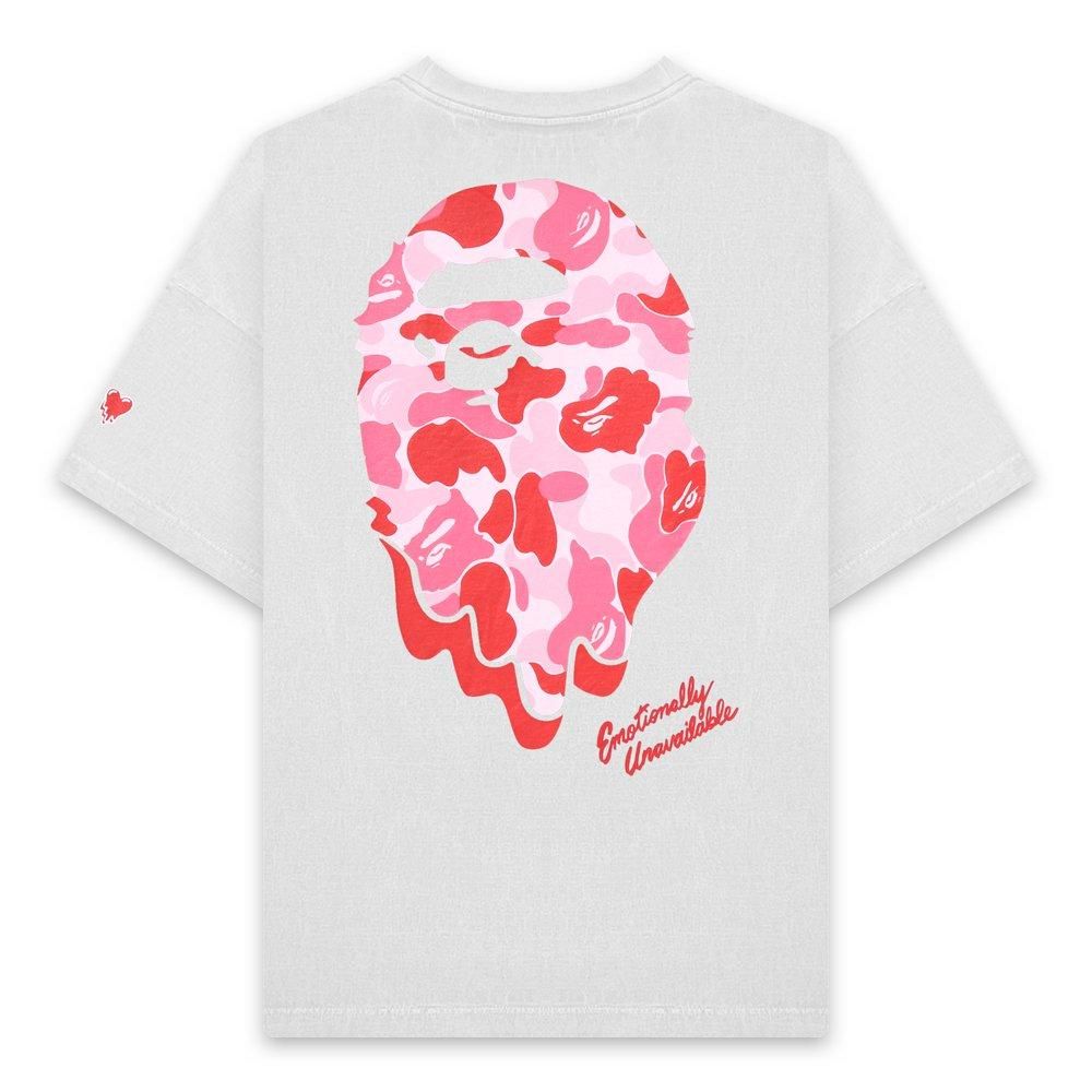 EMOTIONALLY UNAVAILABLE | EU BAPE CAMO SS TEE / WHITE