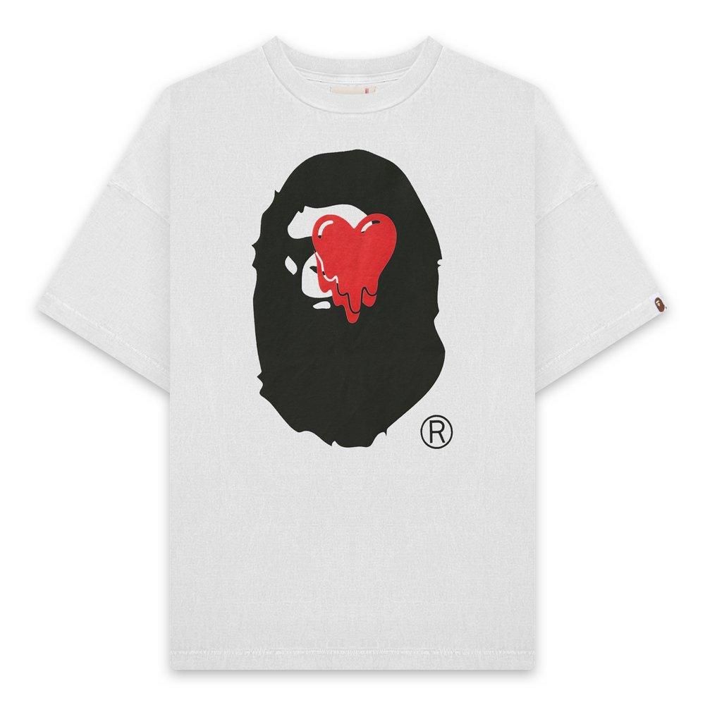 EMOTIONALLY UNAVAILABLE | EU BAPE FACE SS TEE / WHITE