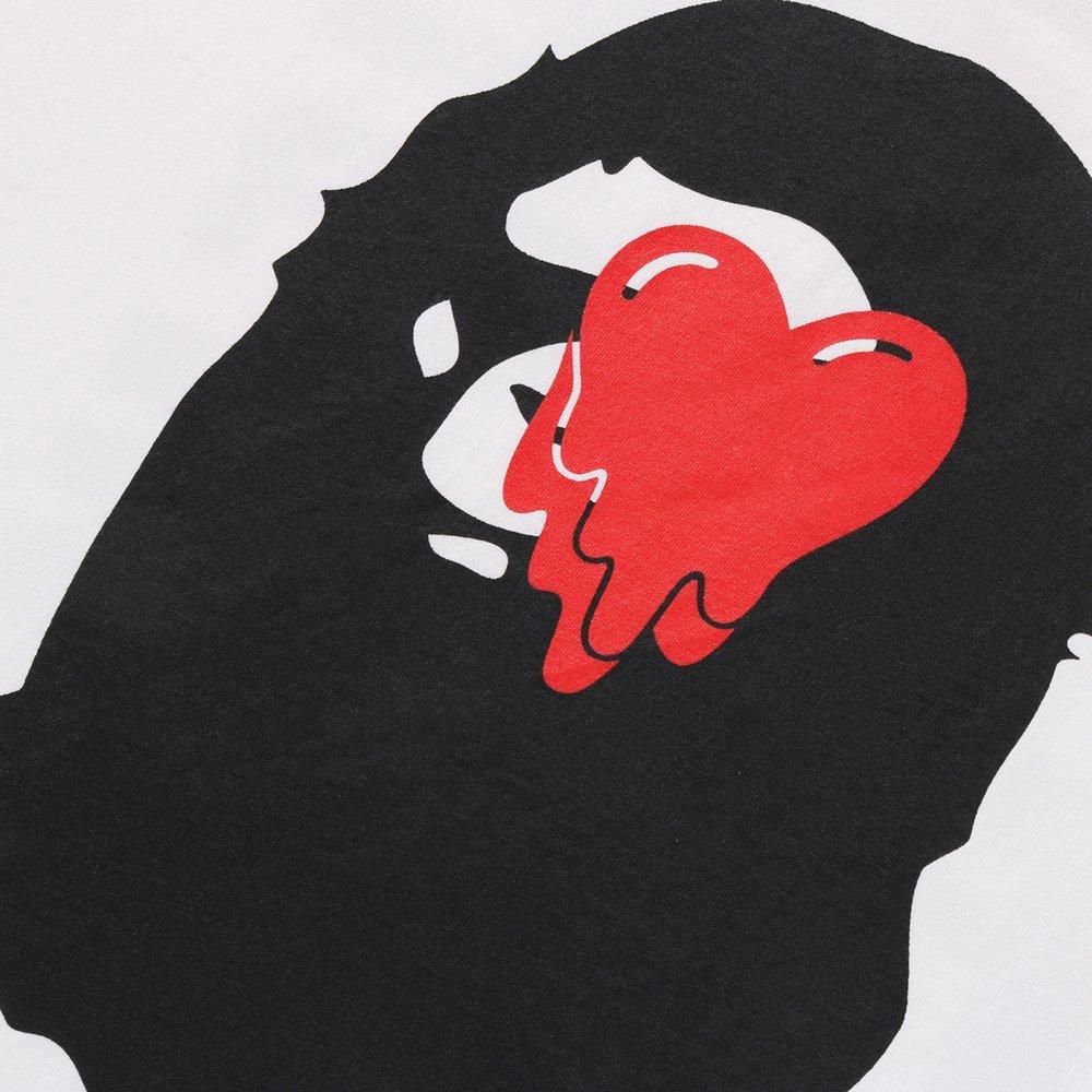 EMOTIONALLY UNAVAILABLE | EU BAPE FACE SS TEE / WHITE