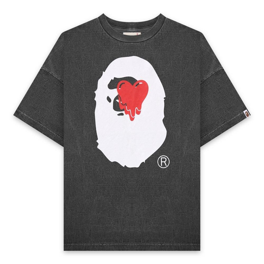 EMOTIONALLY UNAVAILABLE | EU BAPE FACE SS TEE / VINTAGE BLACK